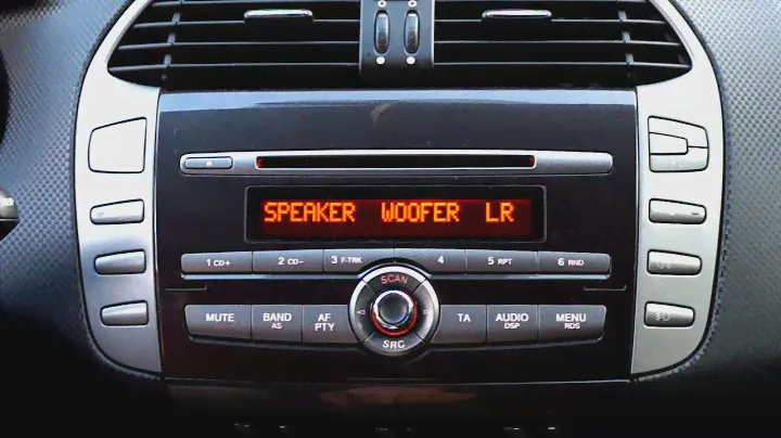 Fiat Bravo II radio hidden diagnostic menu
