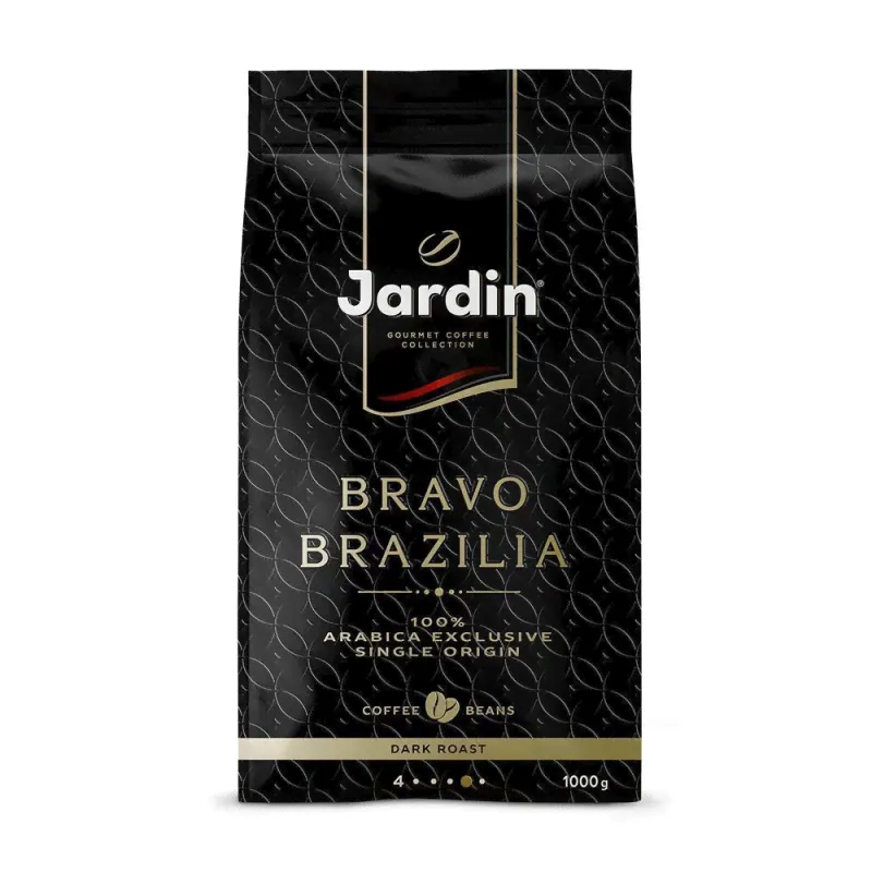 Кофе Jardin Bravo Brazilia в зернах, 1кг 835150