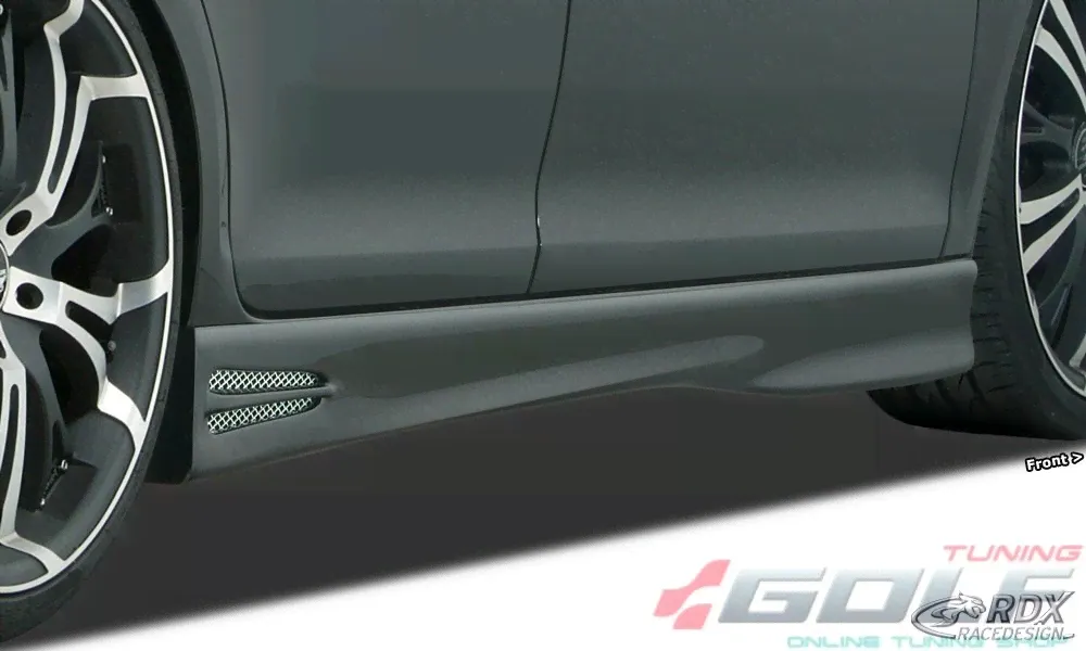 Fiat Bravo (198) 2007-2014 Накладки на пороги "GT4"