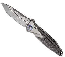 Складной нож Microtech SOCOM Bravo T/E сталь M390 рукоять Titanium/Carbon Fiber