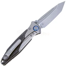 Нож складной MICROTECH Socom Bravo T/E сталь сталь M390 рукоять титан 6AL4V,карбон