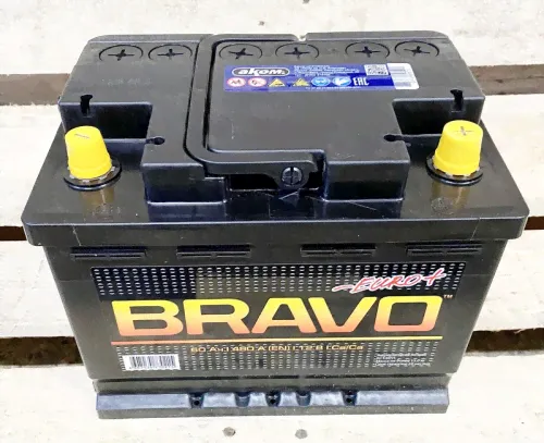 Аккумулятор Аком Bravo 60 Ah/480 прав.+-0