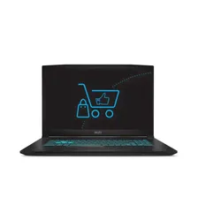 Ноутбук MSI Bravo 17 D7VE-078RU, 17.3" (1920x1080) IPS 144Гц/AMD Ryzen 7 7735HS/16ГБ DDR5/512ГБ SSD/GeForce RTX 4050 6ГБ/Win 11 Home, черный (9S7-17LN11-078)