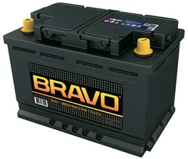 Аккумулятор BRAVO 6СТ-74 пп 74 Ач 650 А 278х175х190 [L3X]