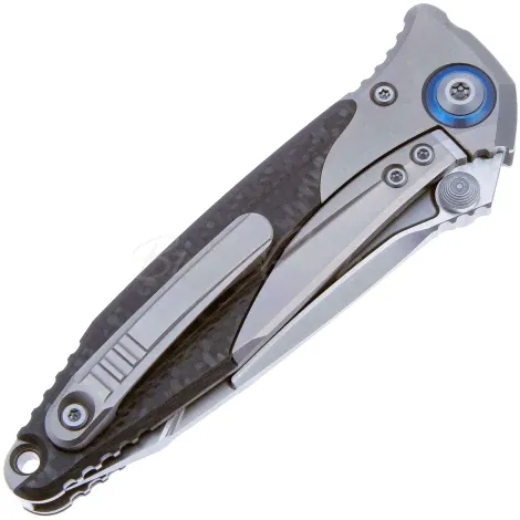 Нож складной MICROTECH Socom Bravo T/E сталь сталь M390 рукоять титан 6AL4V,карбон