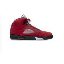 Кроссовки высокие Nike Air Jordan 5 Retro "toro bravo" 2021 Red (Красные)
