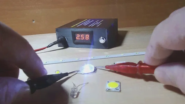 Прибор для проверки светодиодов, led-тестер (100 в)