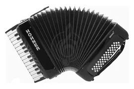 HOHNER Bravo I 49 F black - Аккордеон 1/2