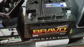 Ввод в эксплуатацию нового аккумулятора Мой " BRAVO" 60Ah , 480 (EN), 02.2023г, 13,1кг. Част №3.