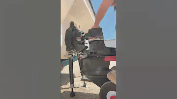 Stern drive installation Mercruiser bravo.