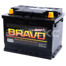 АКБ BRAVO 60 Ач обратная п. 480 А
