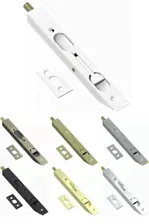 Шпингалет торцевой Bravo R-160 W белый